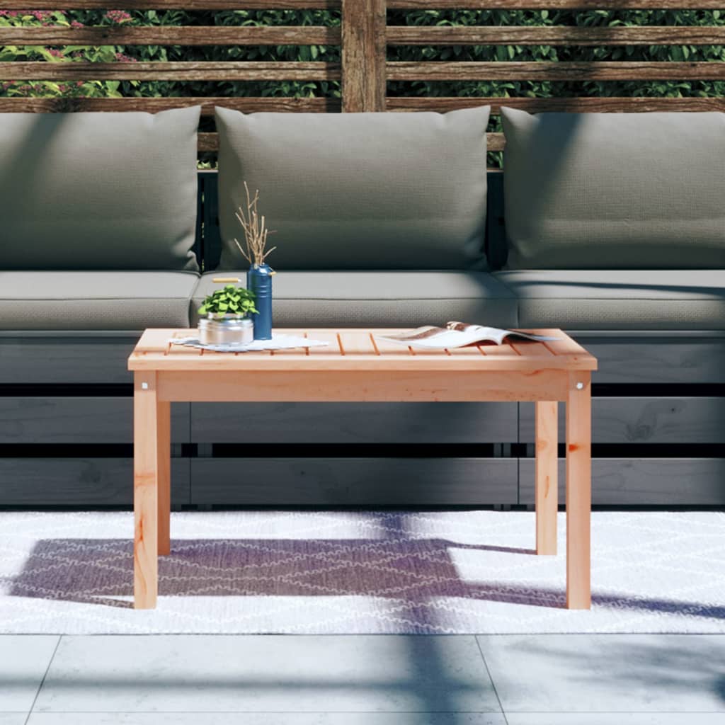 vidaXL Garden Table 82.5x50.5x45 cm Solid Wood Douglas - Brown