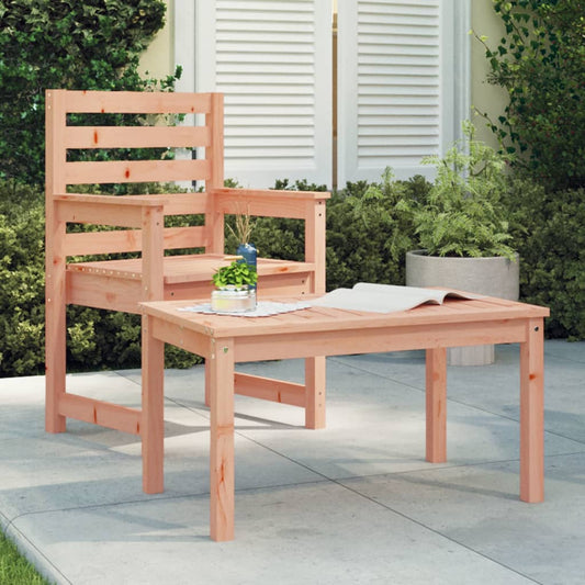 vidaXL Garden Table 82.5x50.5x45 cm Solid Wood Douglas - Brown