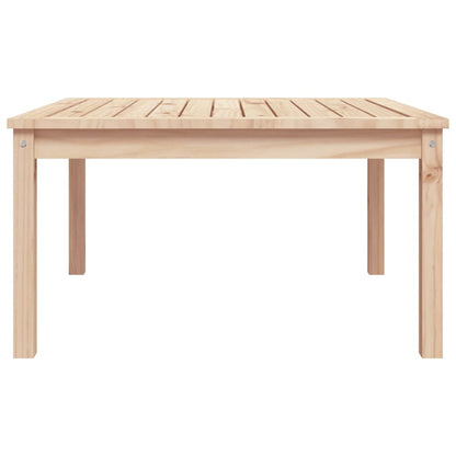 vidaXL Garden Table 82.5x82.5x45 cm Solid Wood Pine - Brown