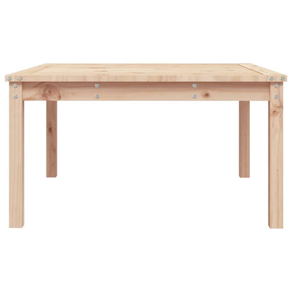 vidaXL Garden Table 82.5x82.5x45 cm Solid Wood Pine - Brown