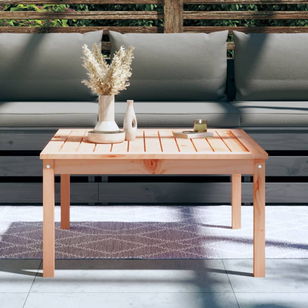 vidaXL Garden Table 82.5x82.5x45 cm Solid Wood Douglas - Brown