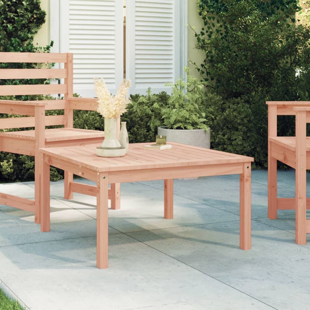 vidaXL Garden Table 82.5x82.5x45 cm Solid Wood Douglas - Brown