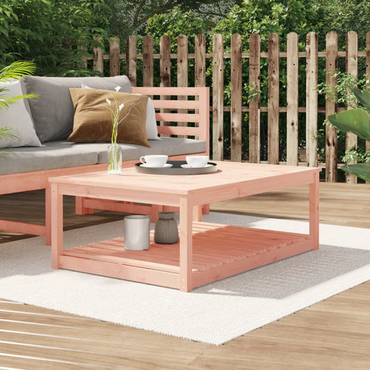 vidaXL Garden Table 121x82.5x45 cm Solid Wood Douglas - Brown - 28168
