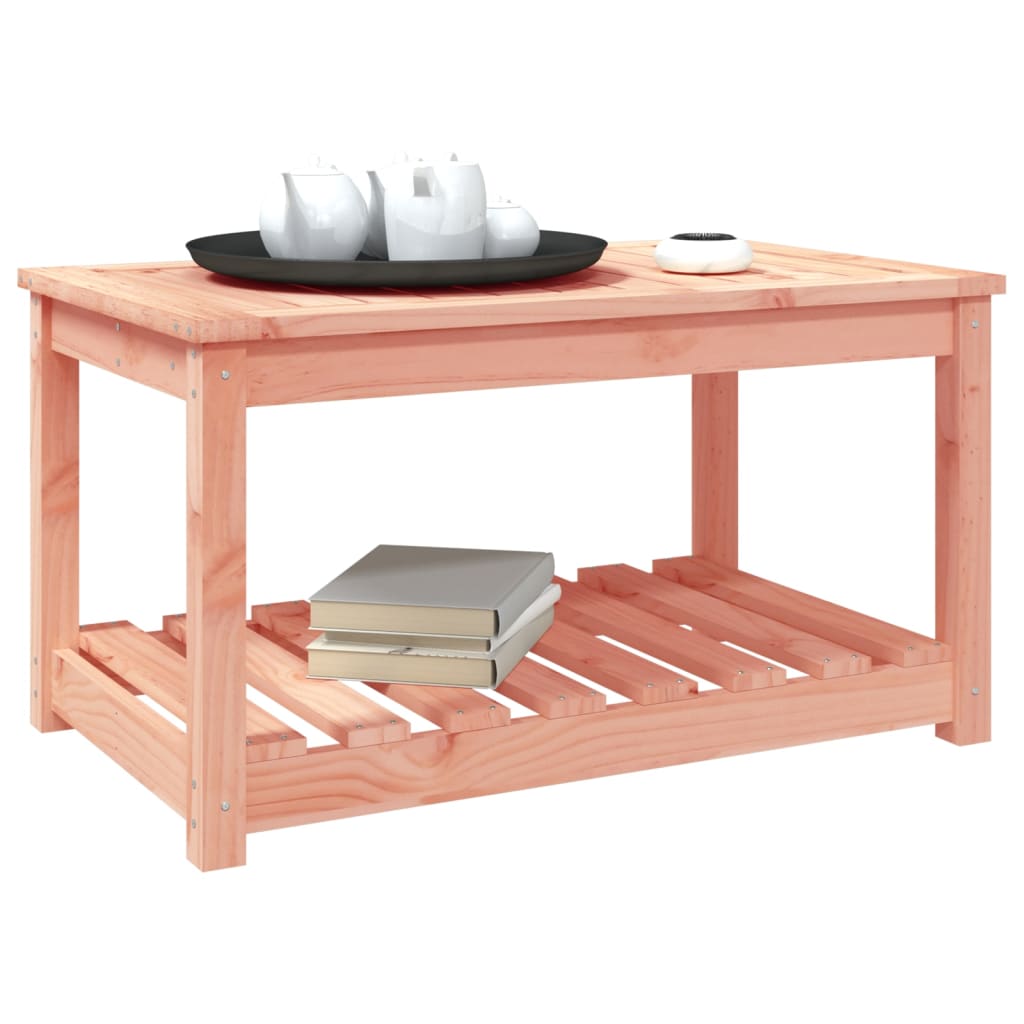 vidaXL Garden Table 82.5x50.5x45 cm Solid Wood Douglas - Brown - 28128