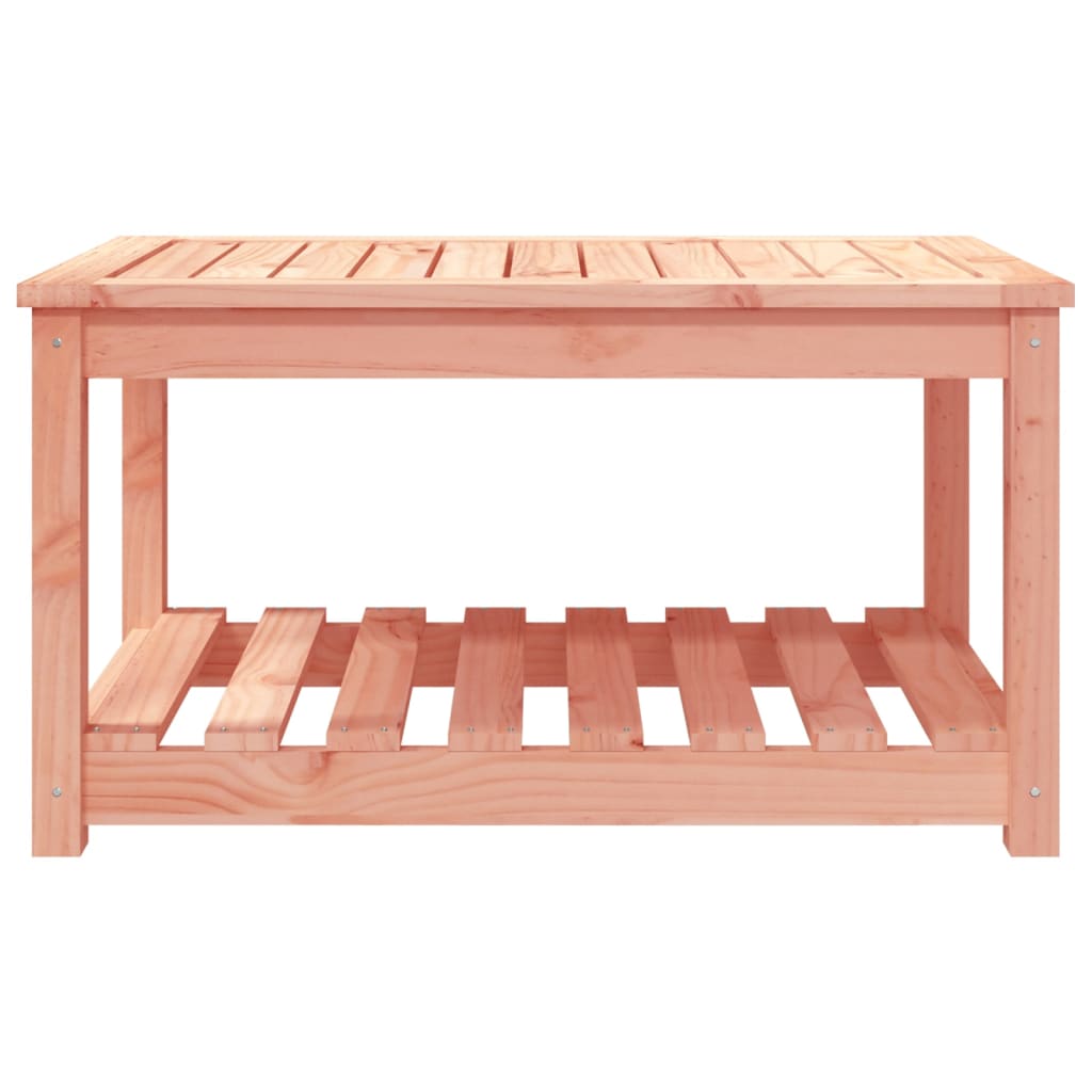 vidaXL Garden Table 82.5x50.5x45 cm Solid Wood Douglas - Brown - 28128