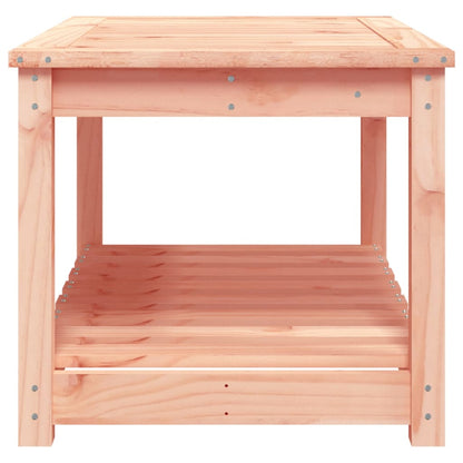 vidaXL Garden Table 82.5x50.5x45 cm Solid Wood Douglas - Brown - 28128