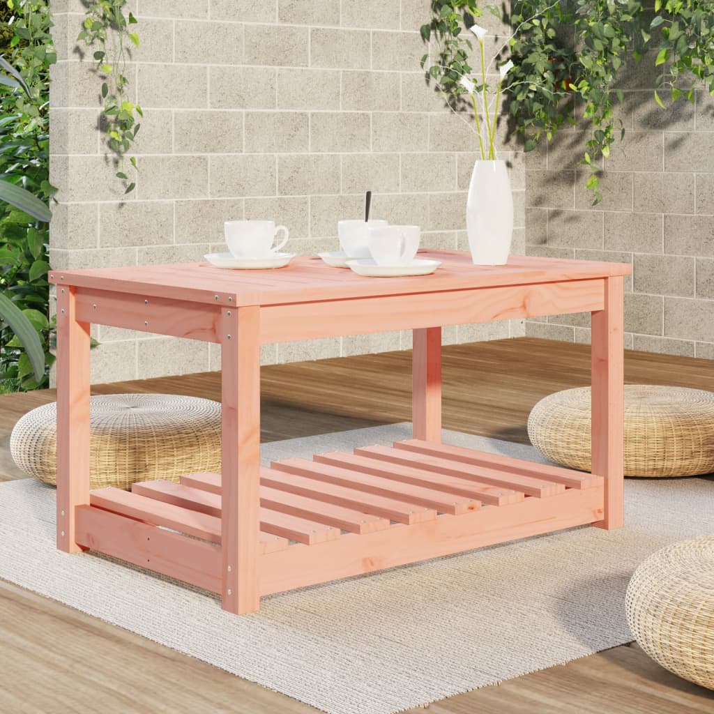 vidaXL Garden Table 82.5x50.5x45 cm Solid Wood Douglas - Brown - 28128
