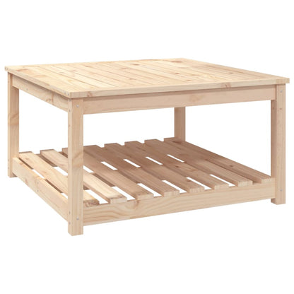 vidaXL Garden Table 82.5x82.5x45 cm Solid Wood Pine - Brown - 28129