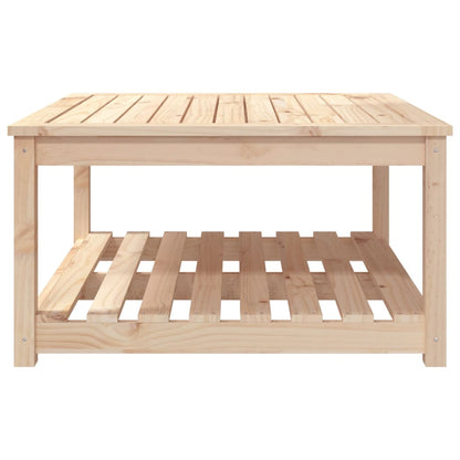 vidaXL Garden Table 82.5x82.5x45 cm Solid Wood Pine - Brown - 28129