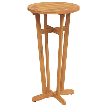 vidaXL Garden Bar Table Ø60x105 cm Solid Wood Acacia - Brown