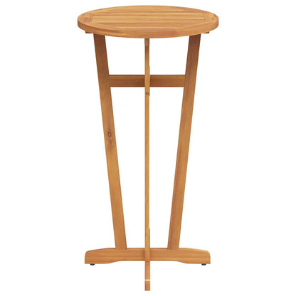 vidaXL Garden Bar Table Ø60x105 cm Solid Wood Acacia - Brown