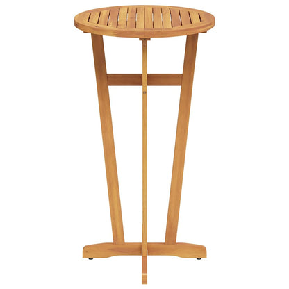 vidaXL Garden Bar Table Ø60x105 cm Solid Wood Acacia - Brown
