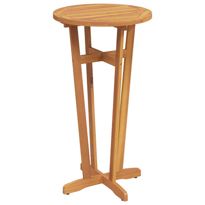 vidaXL Garden Bar Table Ø60x105 cm Solid Wood Acacia - Brown