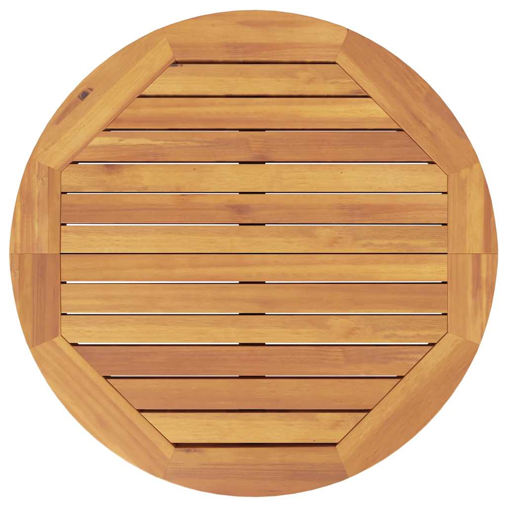 vidaXL Garden Bar Table Ø60x105 cm Solid Wood Acacia - Brown