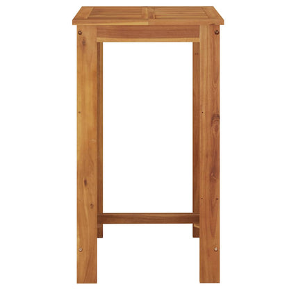 vidaXL Garden Bar Table 60x60x105 cm Solid Wood Acacia - Brown