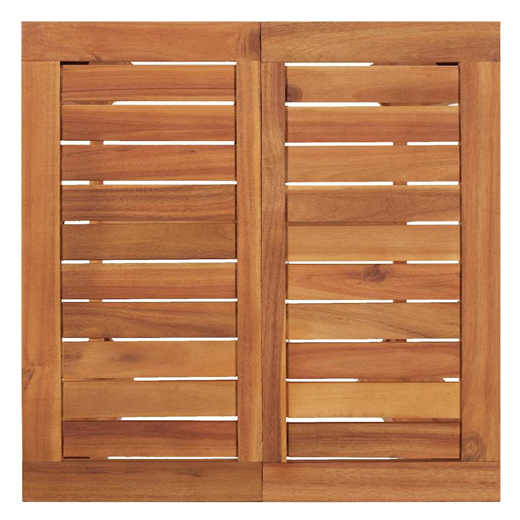 vidaXL Garden Bar Table 60x60x105 cm Solid Wood Acacia - Brown