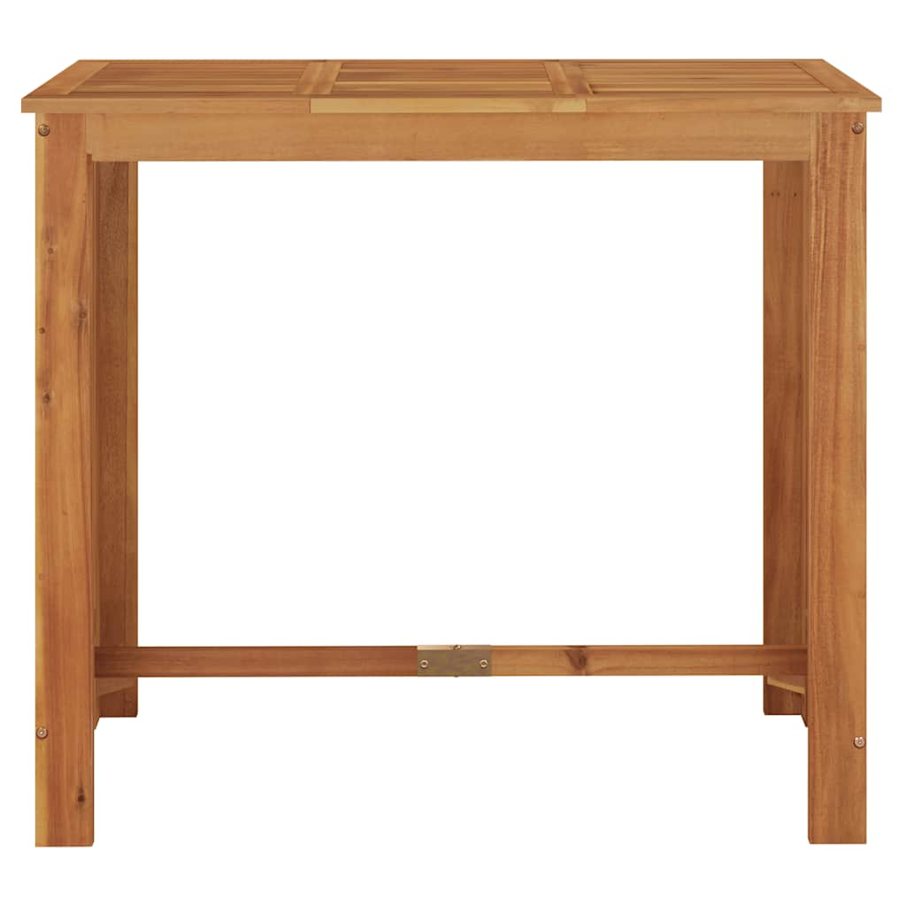 vidaXL Garden Bar Table 120x60x105 cm Solid Wood Acacia - Brown