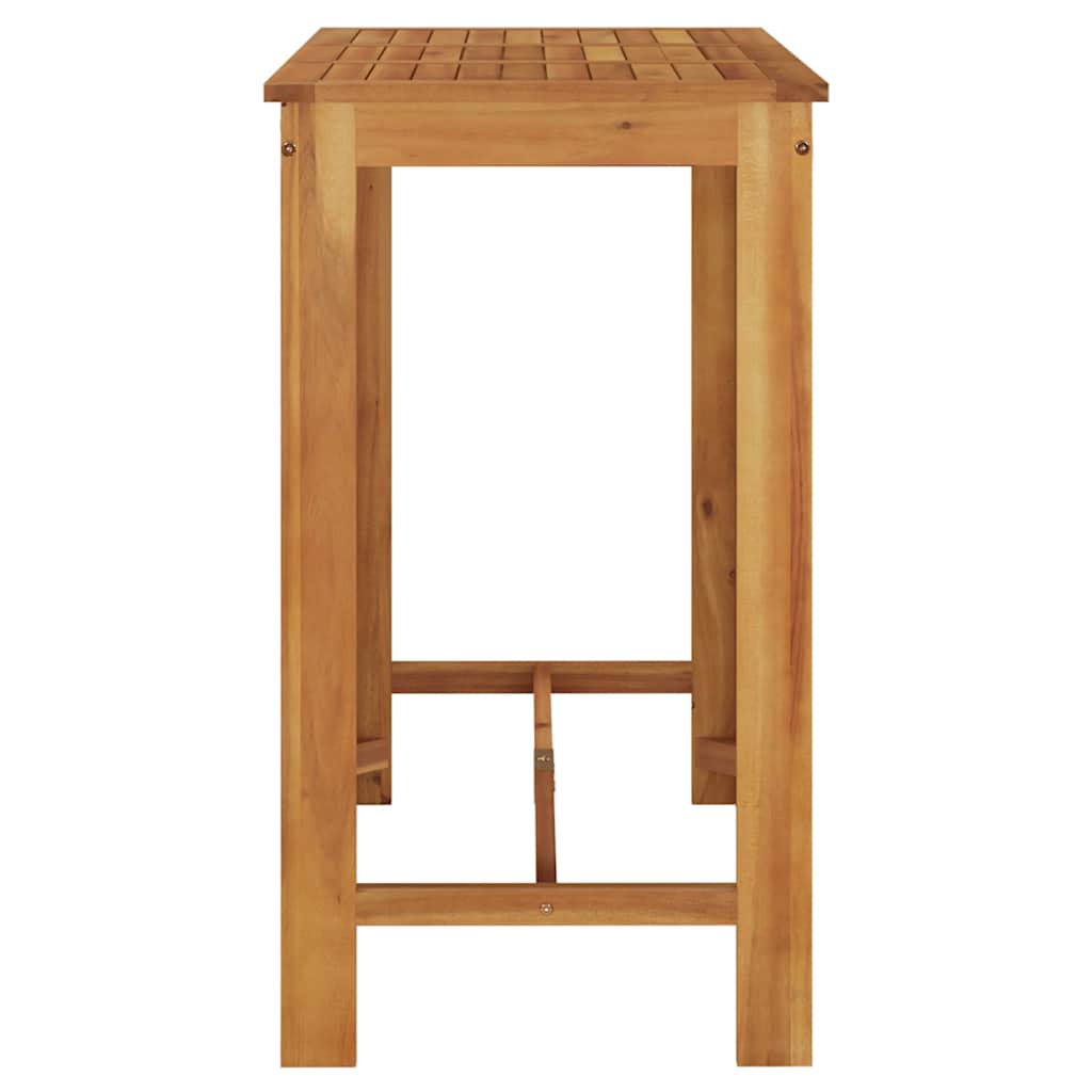 vidaXL Garden Bar Table 120x60x105 cm Solid Wood Acacia - Brown
