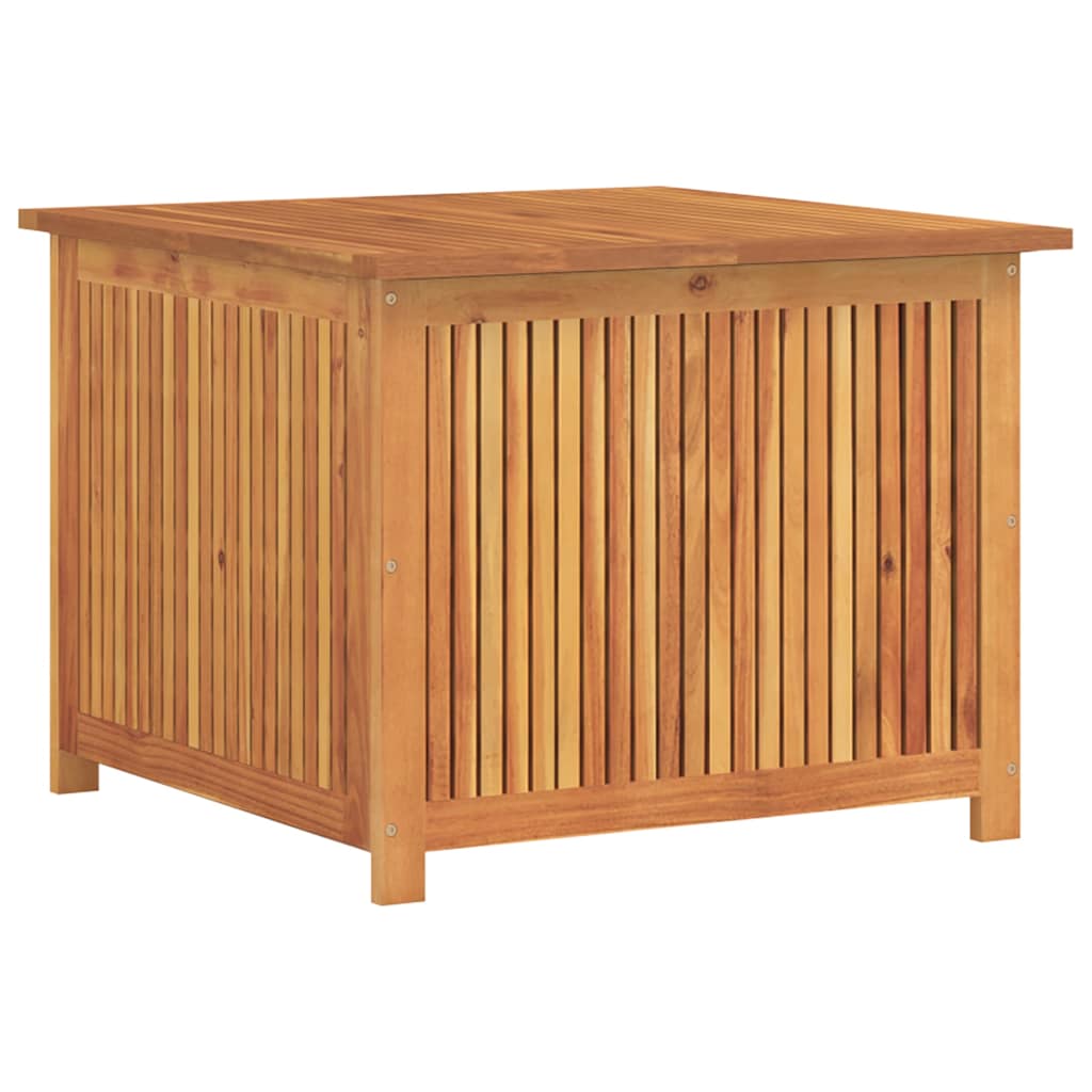 vidaXL Garden Storage Box 75x75x58 cm Solid Wood Acacia - Brown