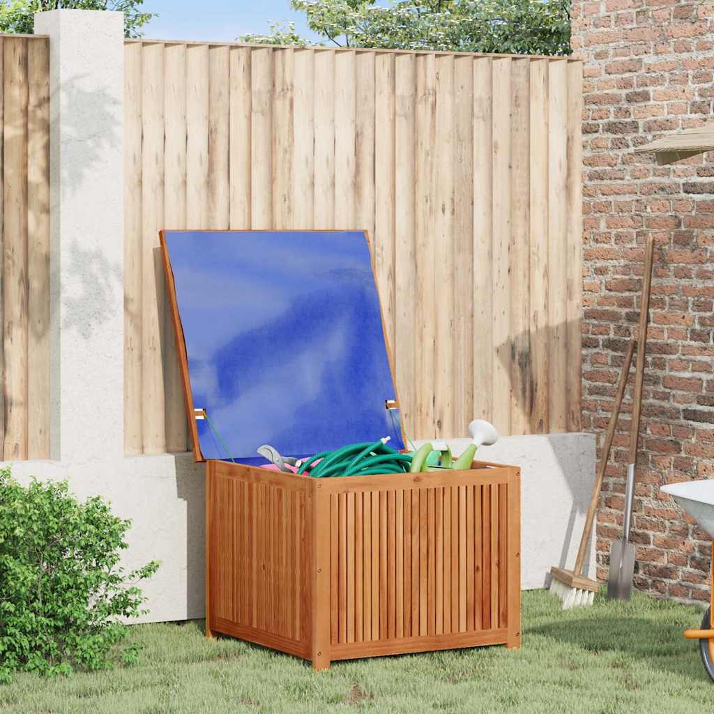 vidaXL Garden Storage Box 75x75x58 cm Solid Wood Acacia - Brown