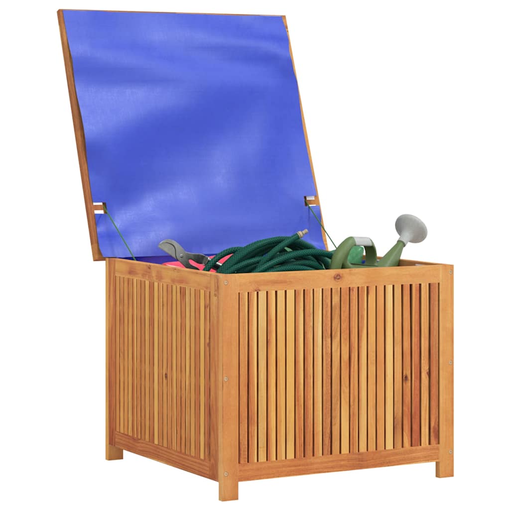 vidaXL Garden Storage Box 75x75x58 cm Solid Wood Acacia - Brown