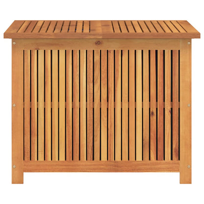 vidaXL Garden Storage Box 75x75x58 cm Solid Wood Acacia - Brown