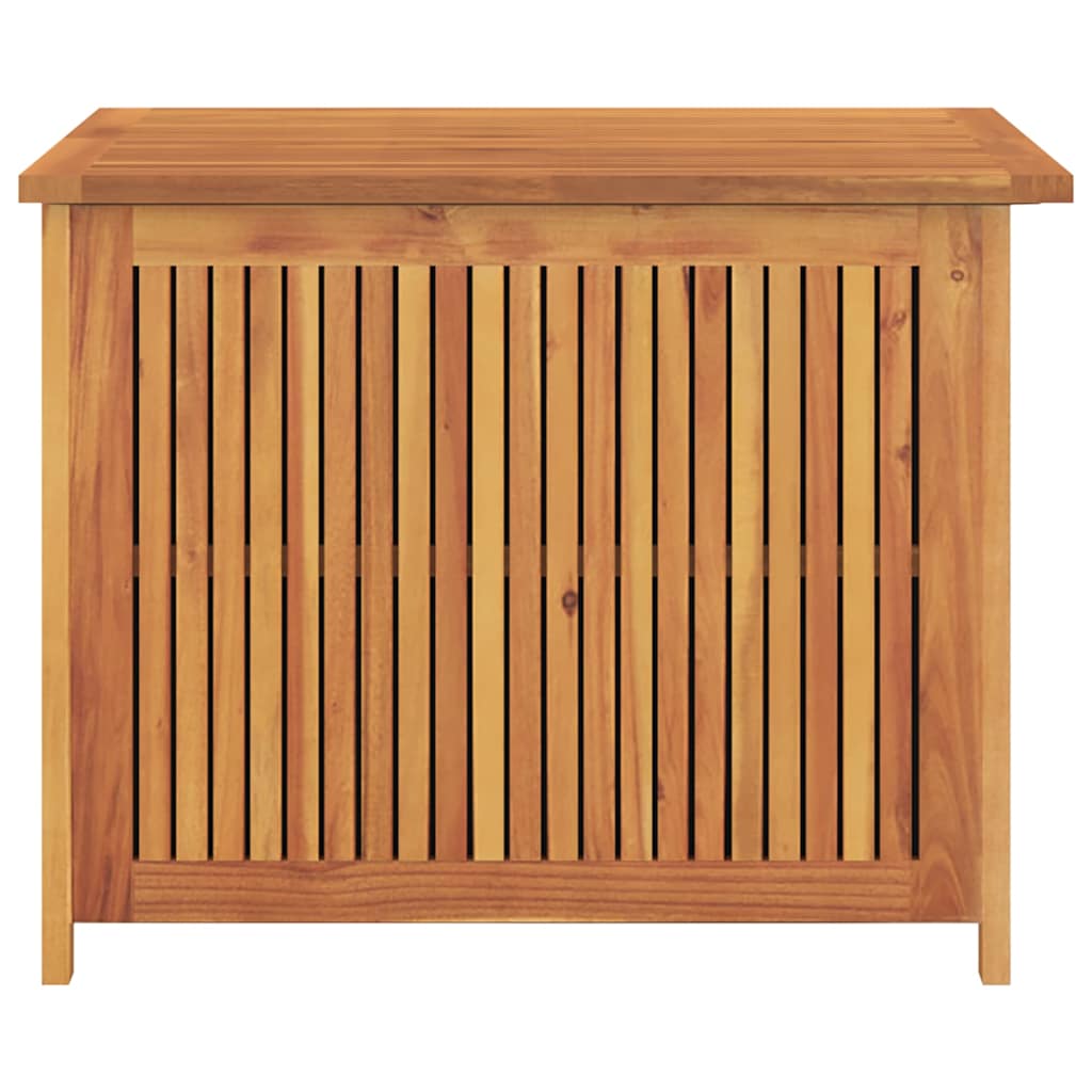 vidaXL Garden Storage Box 75x75x58 cm Solid Wood Acacia - Brown