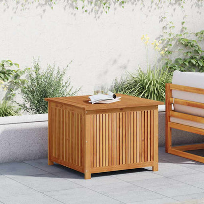 vidaXL Garden Storage Box 75x75x58 cm Solid Wood Acacia - Brown
