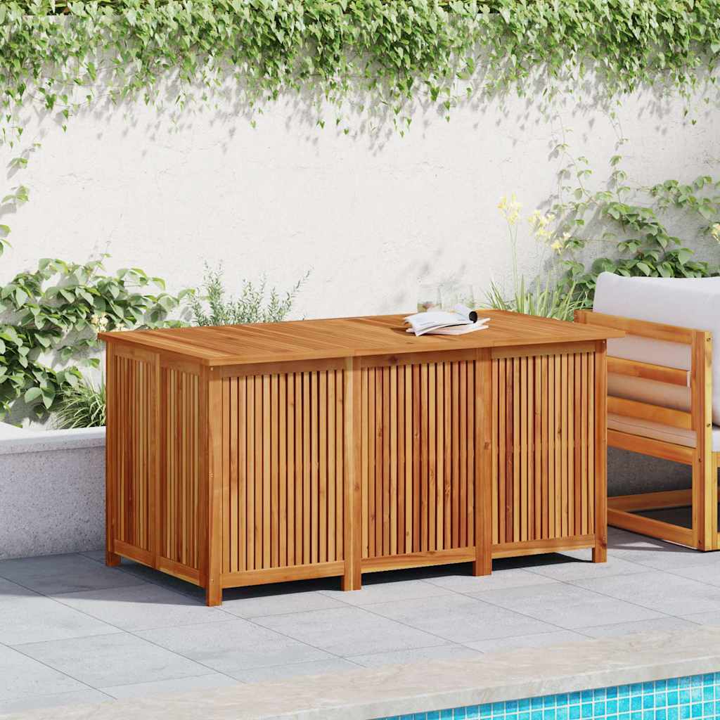 vidaXL Garden Storage Box 150x80x75 cm Solid Wood Acacia - Brown