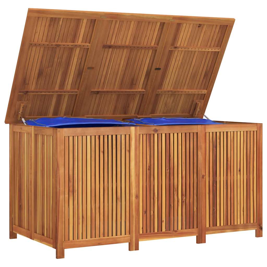 vidaXL Garden Storage Box 150x80x75 cm Solid Wood Acacia - Brown
