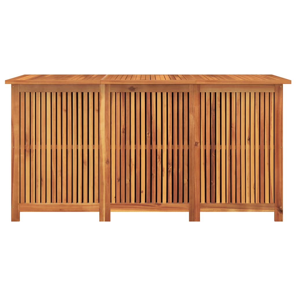 vidaXL Garden Storage Box 150x80x75 cm Solid Wood Acacia - Brown