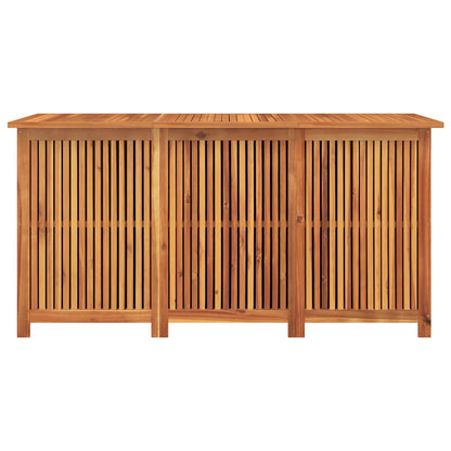 vidaXL Garden Storage Box 150x80x75 cm Solid Wood Acacia - Brown