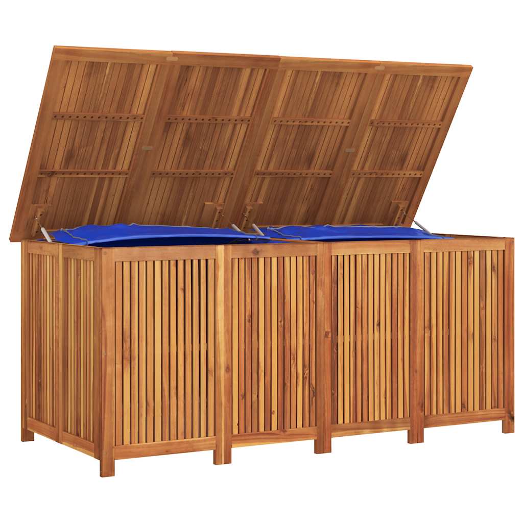 vidaXL Garden Storage Box 175x80x75 cm Solid Wood Acacia - Brown