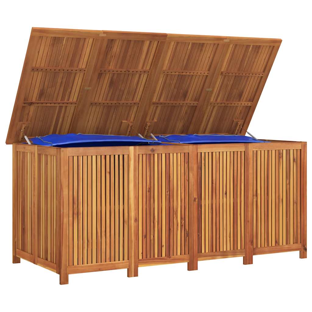 vidaXL Garden Storage Box 200x80x75 cm Solid Wood Acacia - Brown