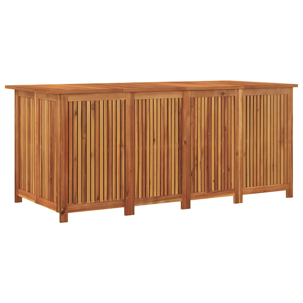 vidaXL Garden Storage Box 200x80x75 cm Solid Wood Acacia - Brown