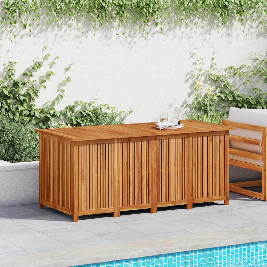 vidaXL Garden Storage Box 200x80x75 cm Solid Wood Acacia - Brown