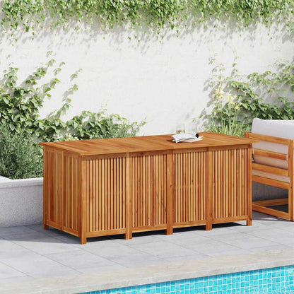 vidaXL Garden Storage Box 200x80x75 cm Solid Wood Acacia - Brown