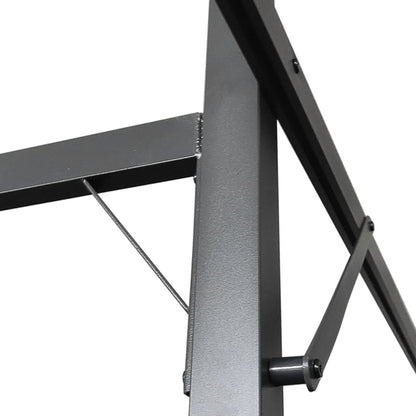 vidaXL Pergola with Retractable Roof Cream 589x292x230 cm