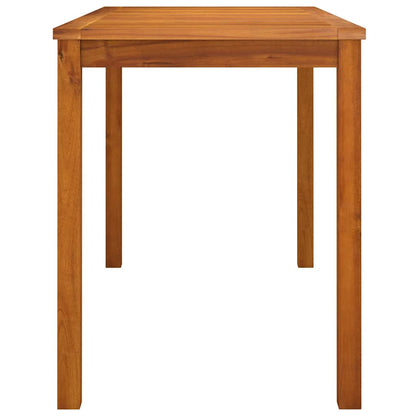vidaXL Garden Table 110x55x67 cm Solid Wood Acacia - Brown