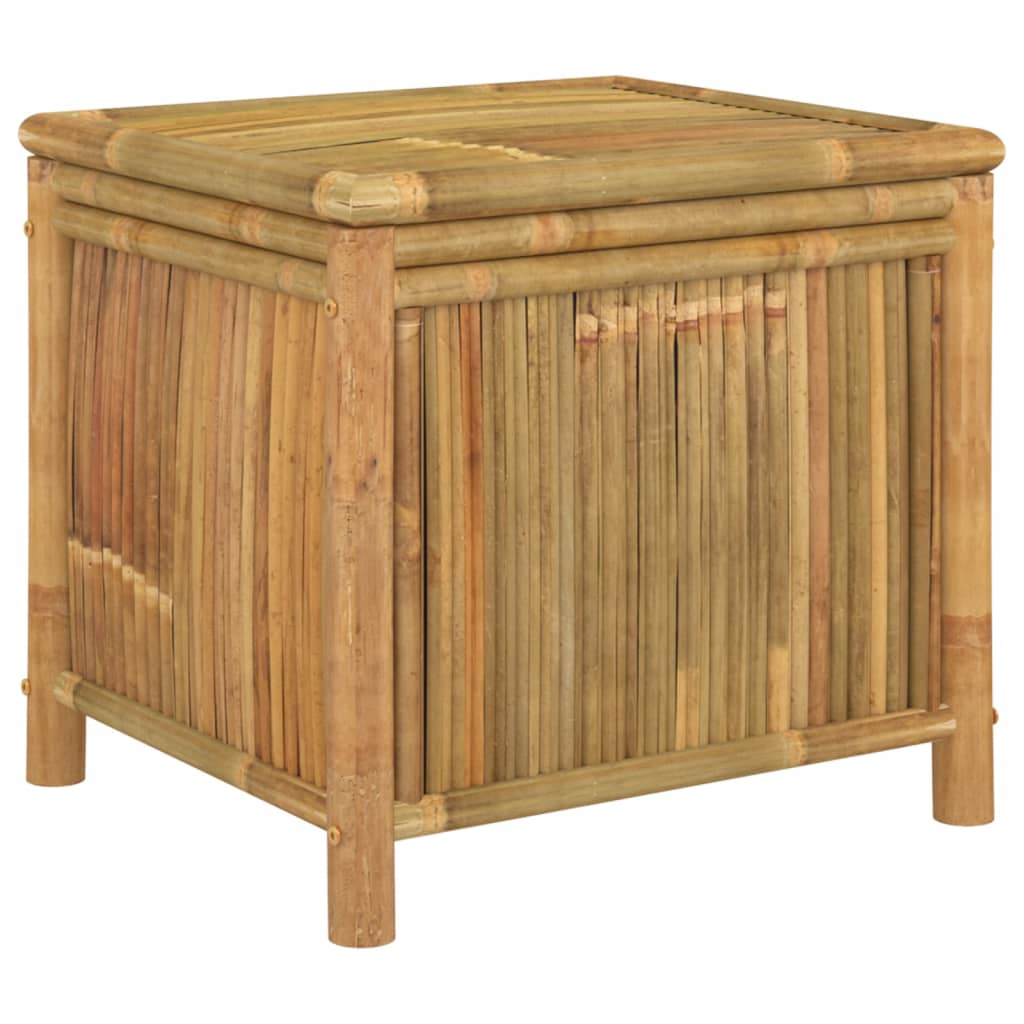 vidaXL Garden Storage Box 60x52x55cm Bamboo - Brown - 60 x 52 x 55 cm