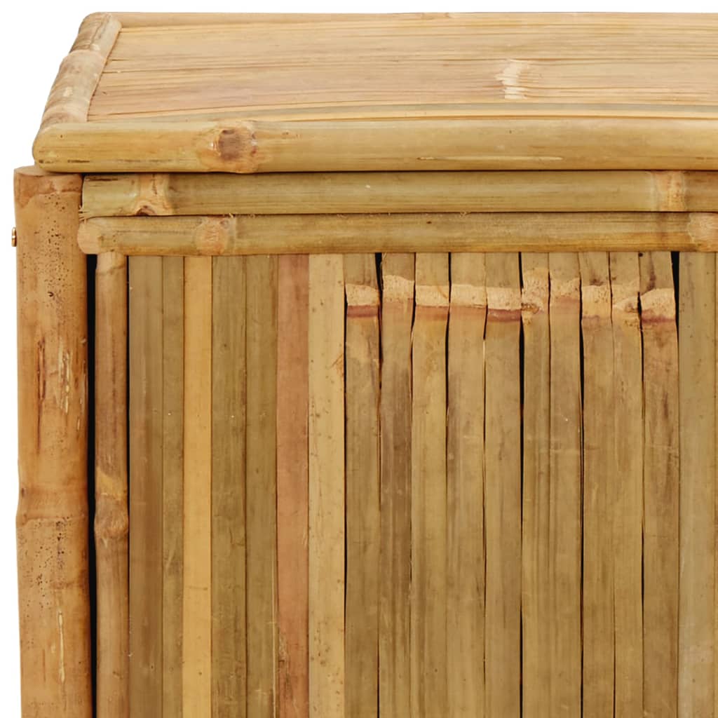 vidaXL Garden Storage Box 60x52x55cm Bamboo - Brown - 60 x 52 x 55 cm