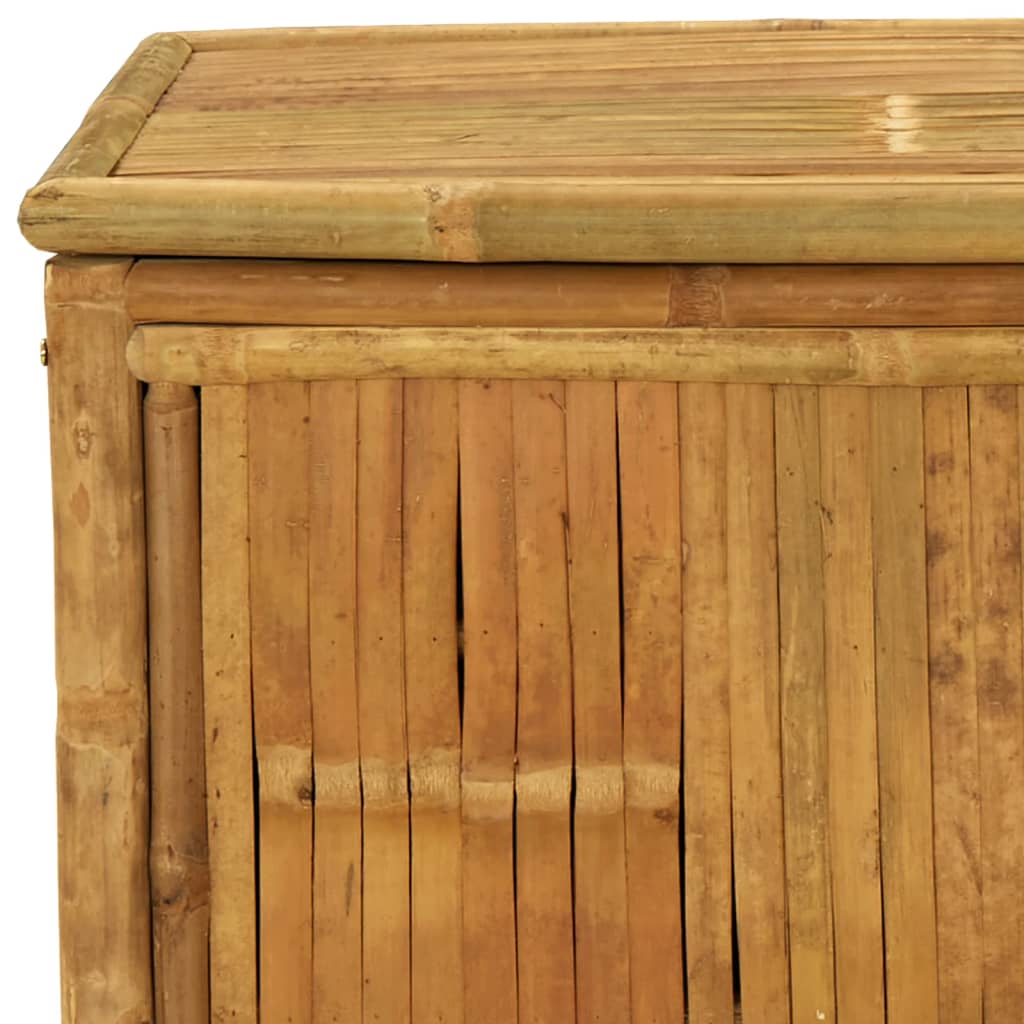 vidaXL Garden Storage Box 90x52x55cm Bamboo - Brown - 90 x 52 x 55 cm