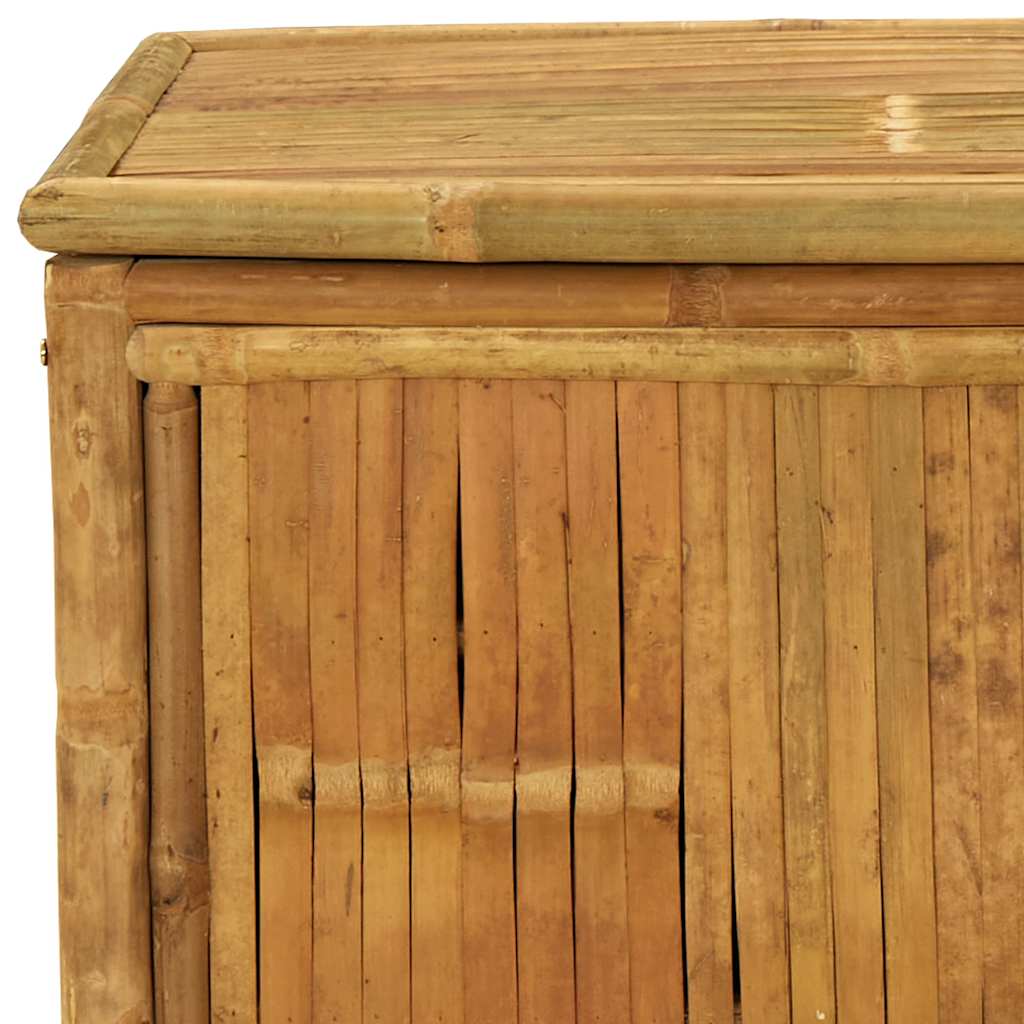 vidaXL Garden Storage Box 110x52x55cm Bamboo - Brown - 110 x 52 x 55 cm