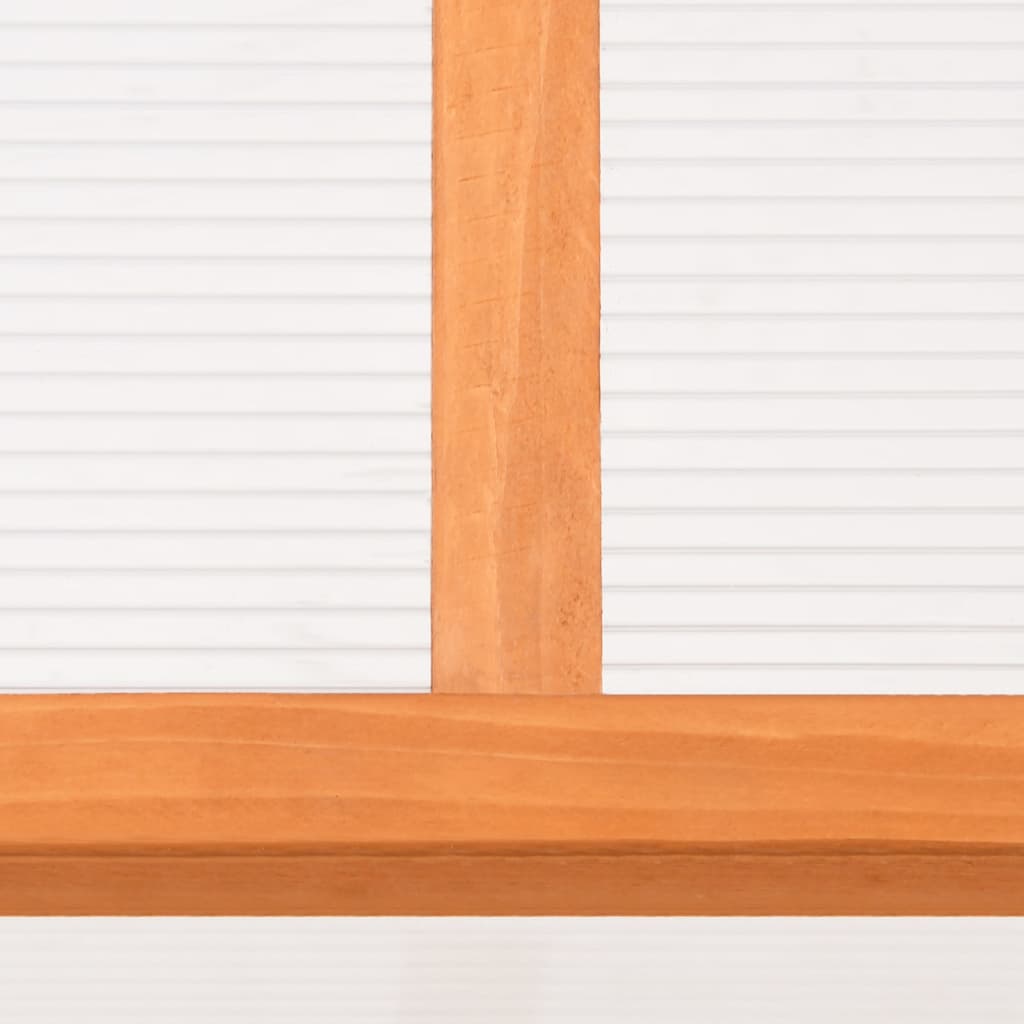 vidaXL Greenhouse Orange 110x56x39 cm Fir Wood