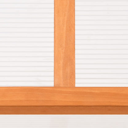 vidaXL Greenhouse Orange 110x56x39 cm Fir Wood