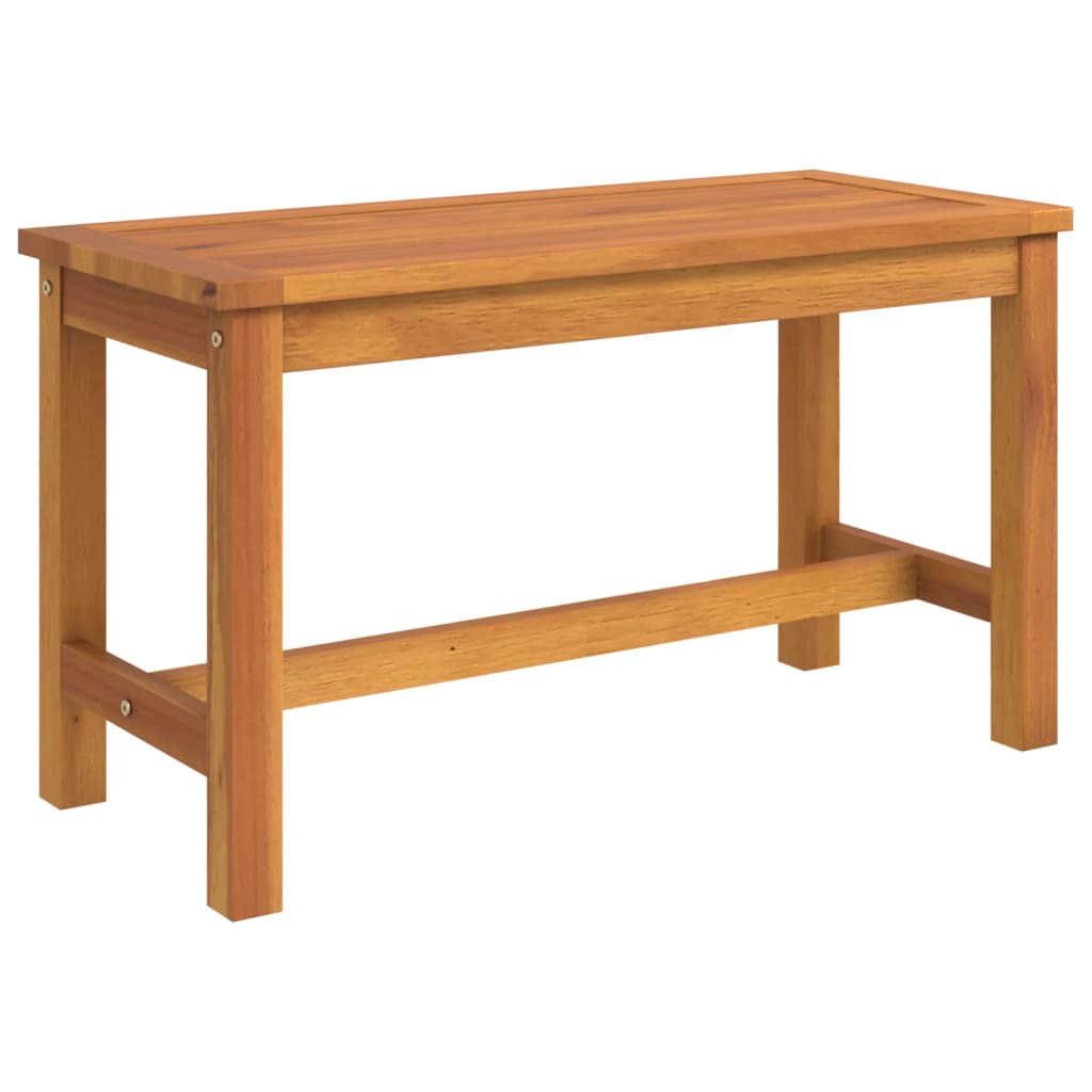 vidaXL Garden Bench 80x35x45 cm Solid Wood Acacia - Brown