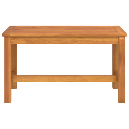 vidaXL Garden Bench 80x35x45 cm Solid Wood Acacia - Brown