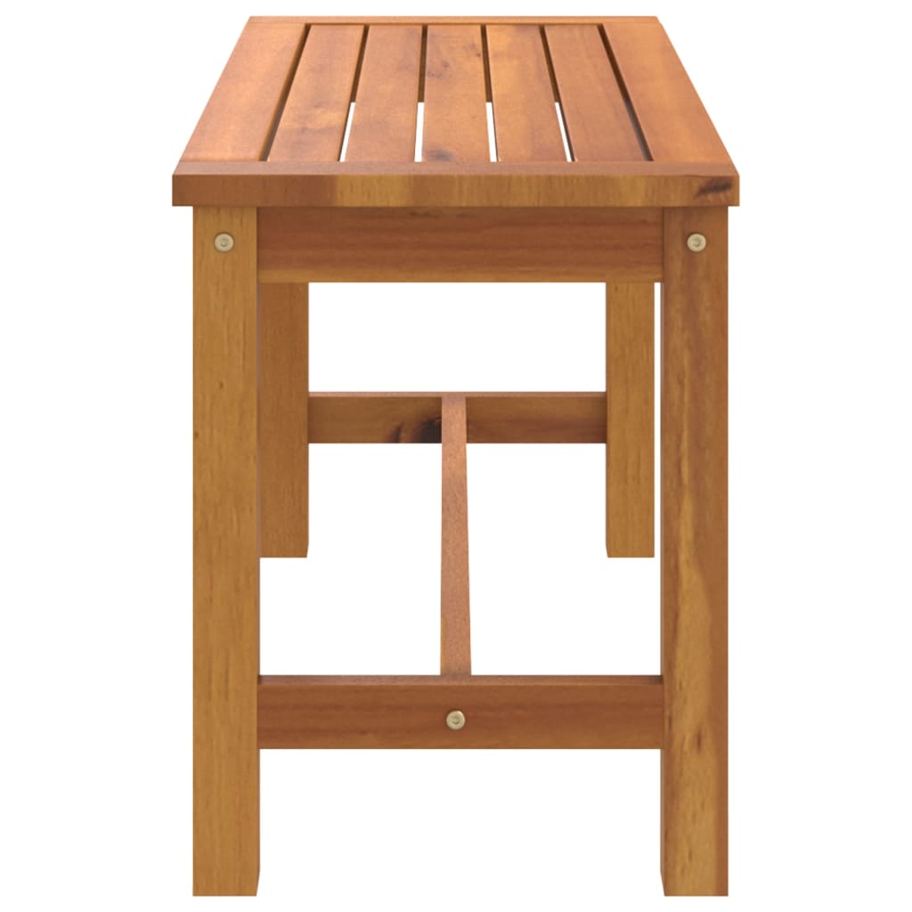 vidaXL Garden Bench 80x35x45 cm Solid Wood Acacia - Brown