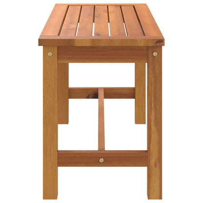 vidaXL Garden Bench 80x35x45 cm Solid Wood Acacia - Brown