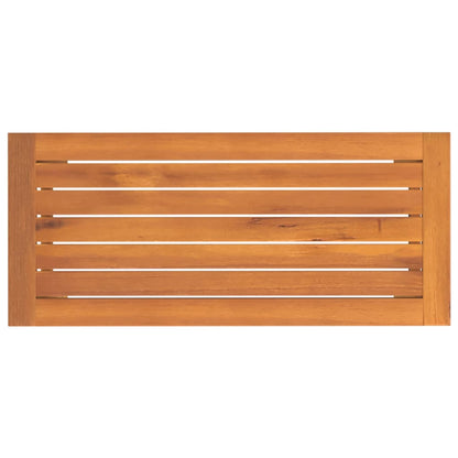 vidaXL Garden Bench 80x35x45 cm Solid Wood Acacia - Brown